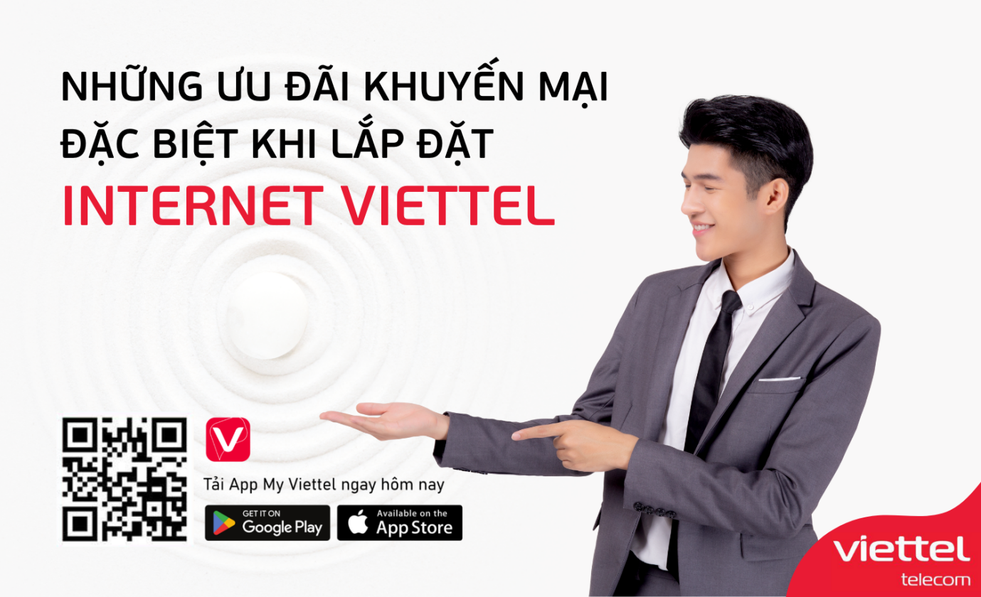 Những ưu đãi khuyến mại đặc biệt khi lắp đặt Internet Viettel